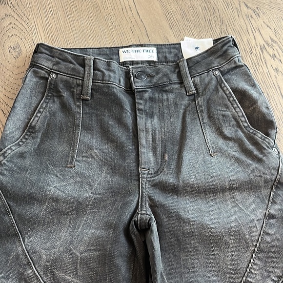 Free People Vector Motor Flare Jeans NWT - Picture 10 of 14